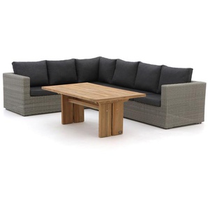 Intenso Carpino/ROUGH-L Sessel-Sofa Lounge-Set 4-teilig links