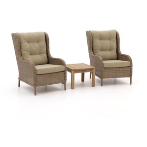 Intenso Gabri/ROUGH-S Balkonmöbel-Set Lounge 3-teilig