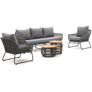 Intenso Isorella Sessel-Sofa Lounge-Set 5-teilig
