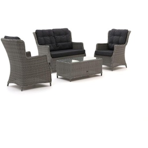 Intenso Milano Sessel-Sofa Lounge-Set 4-Sitzer 4-teilig