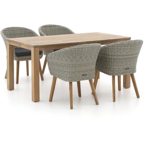 Intenso Tropea/ROUGH-S 160 cm Gartenmöbel-Set 5-teilig