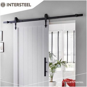 Intersteel - Schiebetürsystem 200 cm Classic Schwarz