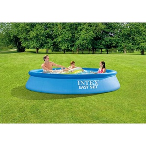 Intex - 28118 Schwimmbad Pool Easy ø 305 x 61 cm mit Filerpumpe