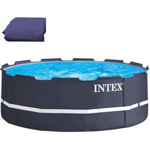 Intex - Ersatzfolie navy blau für Frame Pool 366 x 122 cm