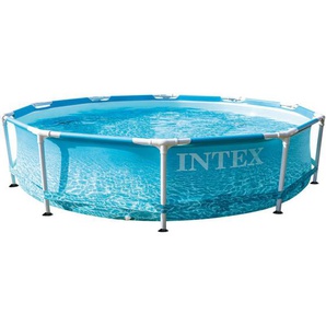 Intex Frame Pool 305 x 76 cm Beachside Kinderpool ohne Zubehör