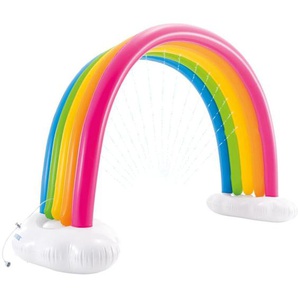 Intex - Rainbow Cloud Wassersprinkler Mehrfarbig 300x109x180 cm