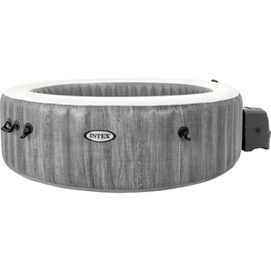 Intex Whirlpool PureSPA Bubble Massage Greywood Deluxe grau, Ø 216 x 71 cm GLO691451632