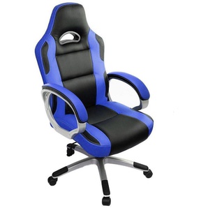 IntimaTe WM Heart Drift Gaming Racing Chair PU Leather-Chameleon Blue
