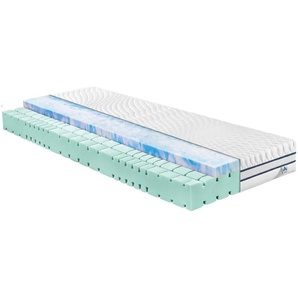 IRISETTE 7-Zonen-Kaltschaumkernmatratze  Cuba 24 HS ¦ weiß ¦ Maße (cm): B: 180 H: 24