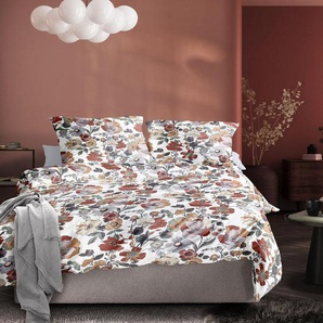 Irisette Bettwäsche Wave 8623, Mako-Satin, 2 teilig, anschmiegsam und atmungsaktiv, Ganzjahresqualität