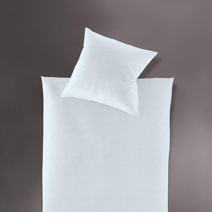 IRISETTE INTERLOCK BETTWÄSCHE LUMEN 8129 sky 155 x 200 cm 17585