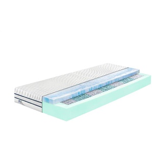 IRISETTE Tonnentaschenfederkernmatratze Cuba 22 TTFK ¦ weiß ¦ Maße (cm): B: 180 H: 24