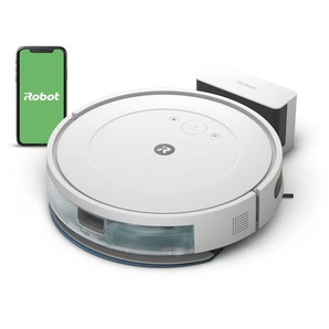 IROBOT Nass-Trocken-Saugroboter Roomba Combo Essential (Y011240) Saugroboter Saug-und Wischroboter weiß Saugroboter