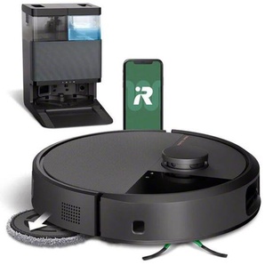 iRobot Roboter Staubsauger Roomba Combo 505 Combo Plus Saugroboter  Schwarz
