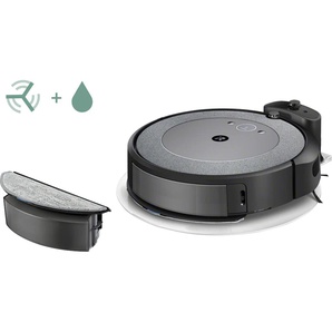 IROBOT Saugroboter Roomba Combo i5 (i5178); Saug- und Wischroboter schwarz Saugroboter