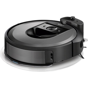 IROBOT Saugroboter Roomba Combo i8 (i817840); Saug-und Wischroboter grau (charcoal) Saugroboter