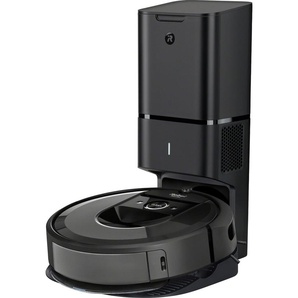 IROBOT Saugroboter Roomba Combo i8+ (i857840) inkl. autom. Absaugstation schwarz (charcoal) Saugroboter