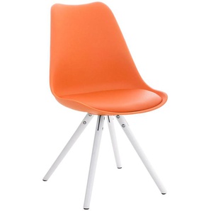 Isane Dining Chair - Modern - Orange - Wood - 47 cm x 59 cm x 84 cm