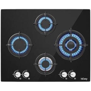 IsEasy MGBG604B Glass Gas Cooktop