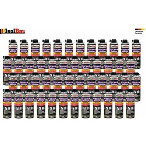 Isolbau - 48 x 500ml pu-reiniger Pistolenreiniger pur Pistolenschaum Montageschaum hq