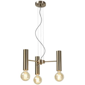 Its about Romi Kronleuchter Cannes , Gold , Metall , 39x20x39 cm , höhenverstellbar , Lampen & Leuchten, Innenbeleuchtung, Hängelampen, Kronleuchter