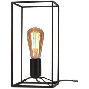 Its about Romi Tischleuchte, Schwarz, Metall, rechteckig,rechteckig, 15x30x15 cm, mit Schalter, Lampen & Leuchten, Innenbeleuchtung, Tischlampen, Tischlampen