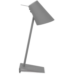 Its about Romi Tischleuchte cardiff, Grau, Metall, 54 cm, mit Schalter, Lampen & Leuchten, Innenbeleuchtung, Tischlampen, Tischlampen