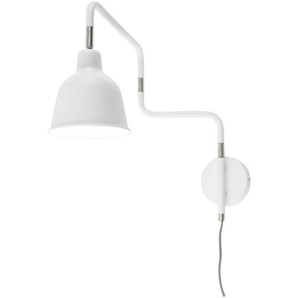 Its about Romi Wandleuchte London , Weiß , Metall , 44x40x16 cm , drehbar , Lampen & Leuchten, Innenbeleuchtung, Spots & Strahler, Wandstrahler