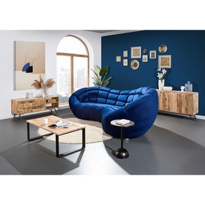 Jack & Alice Bigsofa Blair Blau Microfaser 310x103x170 cm