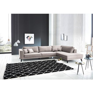 Jack & Alice Ecksofa Venus Bay Sahara Samt 291x85x201 cm