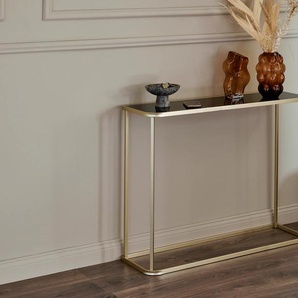 Jahnke Konsolentisch »CIRCO CONSOLE«, (1 St.), gebogene Rahmenteile, Konsole, Beistelltisch