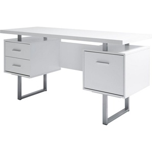 Jahnke Schreibtisch CLB, Schreibtisch mit großer Arbeitsfläche und viel Stauraum
