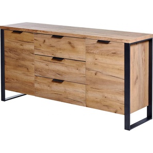 Jahnke Sideboard »LOOP SB 150«, (1 St.), mit 2 Türen + 3 Schubladen, Breite ca. 150 cm