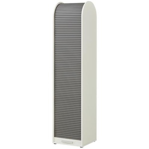 Jalousieschrank  Araks  ¦ weiß ¦ Maße (cm): B: 46 H: 192 T: 44.0