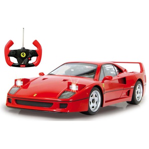 Jamara RC-Auto Deluxe Cars, Ferrari F40, 1:14, rot, 27MHz, mit LED-Licht