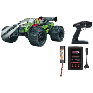 Jamara RC-Monstertruck Akron Monstertruck BL 4WD, 1:10, 2,4 GHz, Wheelybar