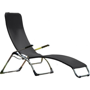 Jan Kurtz FIAM Bäderliege Samba schwarz Alu / Textilenbezug 70% Polychlorid/30% Polyester