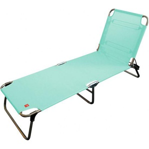 Jan Kurtz FIAM Dreibeinliege Amigo nieder aqua , Alu /Textilen 70% Polychlorid/30% Polyester