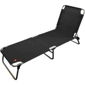 Jan Kurtz FIAM Dreibeinliege Amigo nieder schwarz, Alu /Textilen 70% Polychlorid/30% Polyester