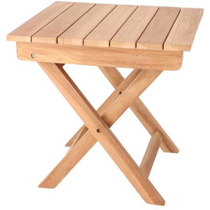 Jan Kurtz Fiji Beistelltisch Teak massiv natur 48x48x46 cm