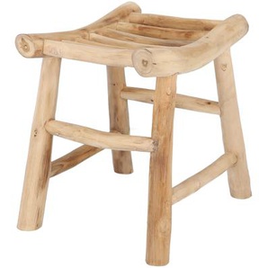 Jan Kurtz Fred Hocker Teak massiv 45x35x46,5 cm