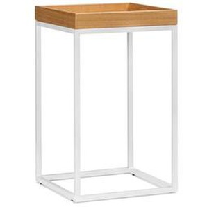 Jan Kurtz Möbel Beistelltisch Pino braun, Designer Jan Kurtz, 55x33x33 cm