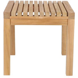 Jan Kurtz Nice Hocker/Beistelltisch Teak natur 35x35x30 cm