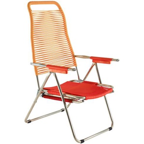 Jan Kurtz Spaghetti Armlehnsessel Aluminium/PVC-Band