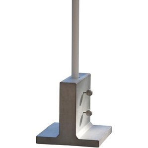 Jan Kurtz T-Stand Schirmständer Beton gewachst 30x30x30 cm