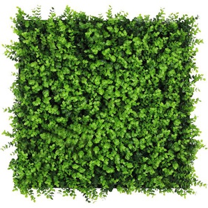 Jangal Akustikpaneel Modular Wall System Design Flora, Hellgrün, Kunststoff, 52x52x4 cm, Handmade Quality, Montage ohne Bohren, Tapeten &