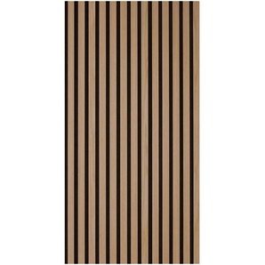 Jangal Akustikpaneel Modular Wall System, Eiche, Holzwerkstoff, furniert, 52x104 cm, Fsc, Montage ohne Bohren, Bilder Und Zubehör, Wandbilder,