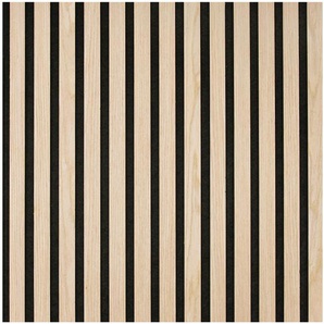Jangal Akustikpaneel Modular Wall System, Eiche, Holzwerkstoff, furniert, 52x52 cm, Fsc, Montage ohne Bohren, Bilder Und Zubehör, Wandbilder,