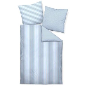 Janine Bettwäsche - blau - Materialmix - 155 cm - 3,7 cm | Möbel Kraft
