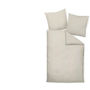 Janine Bettwäsche - braun - Materialmix - 155 cm - 3,7 cm | Möbel Kraft